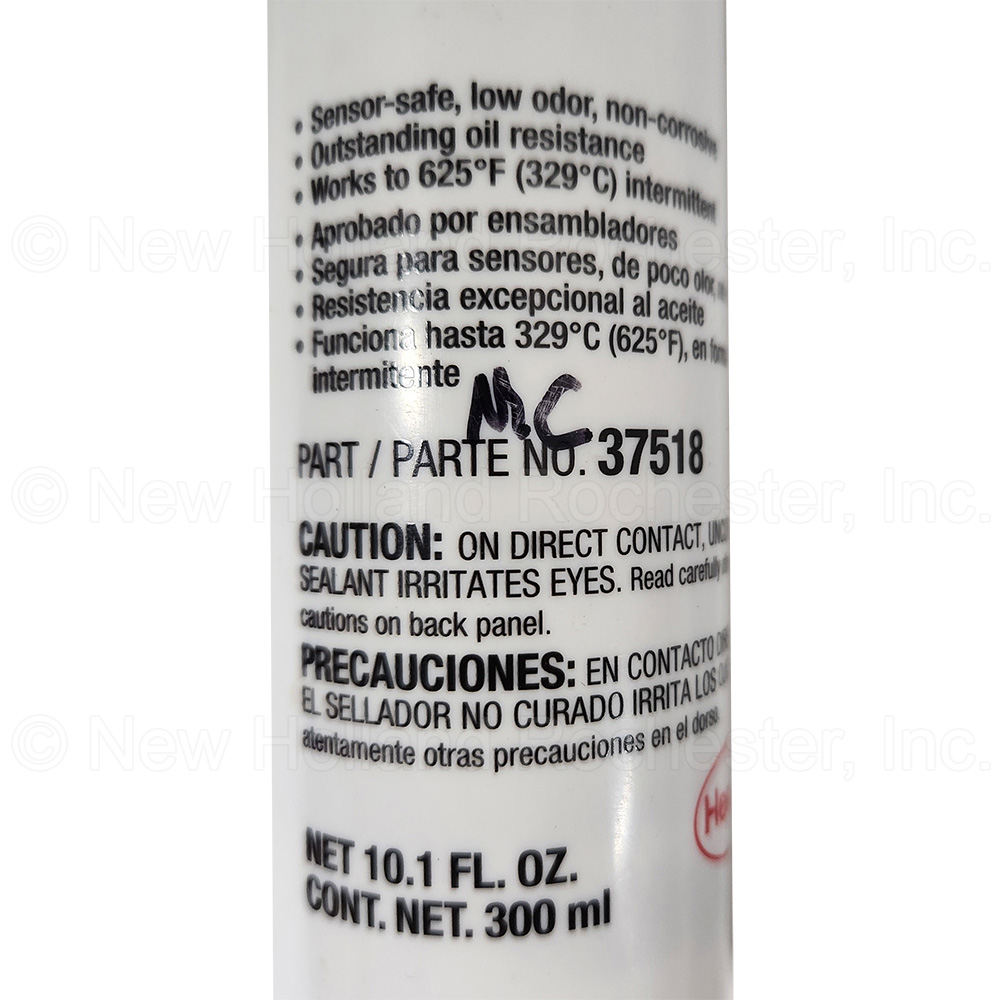LOCTITE 598 RTV Black Silicone Gasket Maker 300ml Cartridge Part # MC37518 - Image 3