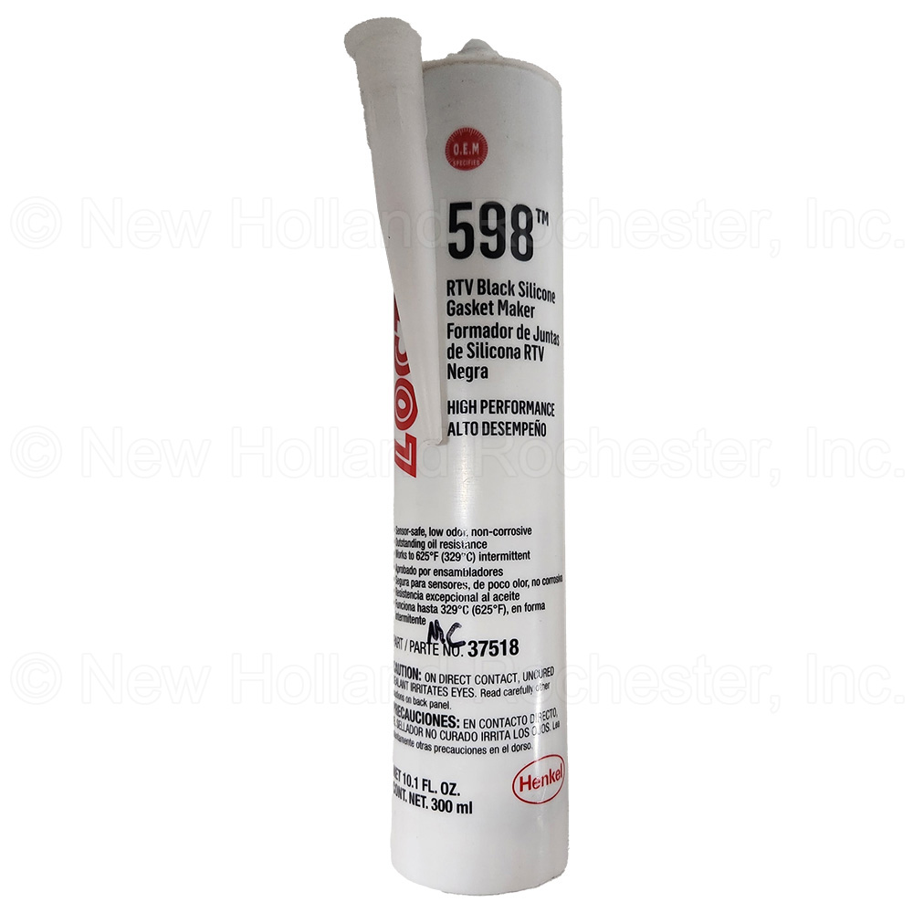 LOCTITE 598 RTV Black Silicone Gasket Maker 300ml Cartridge Part # MC37518