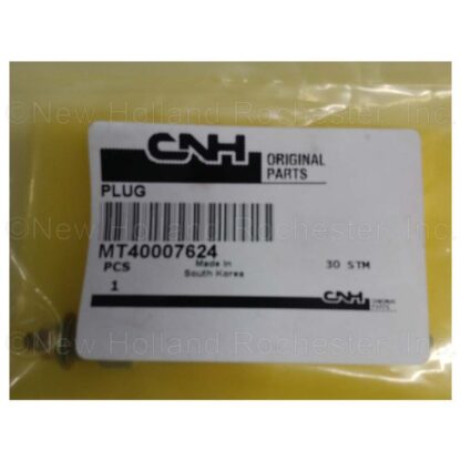 New Holland Plug Part # MT40007624