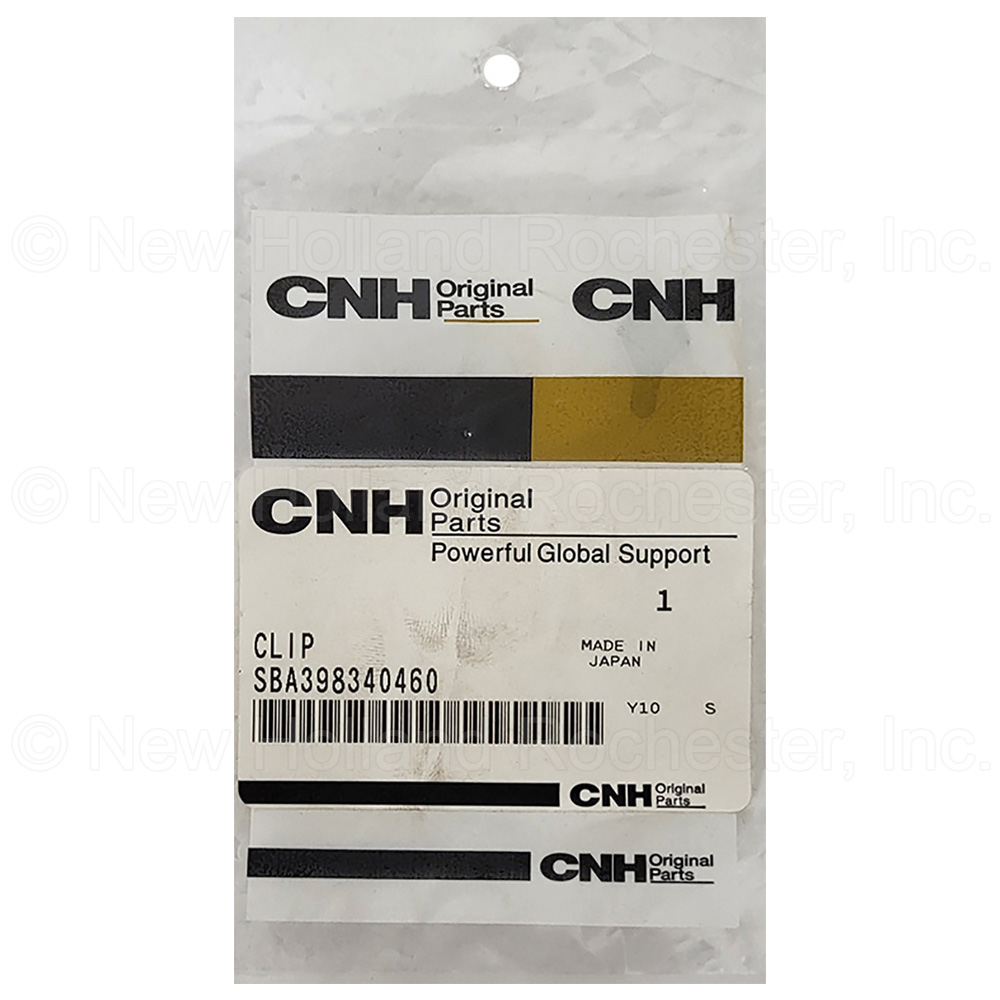 New Holland Clip Part # SBA398340460 - Image 2