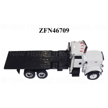New Holland 1/64 ERTL Collect N Play Peterbilt Flatbed Truck Toy Part # ZFN46709