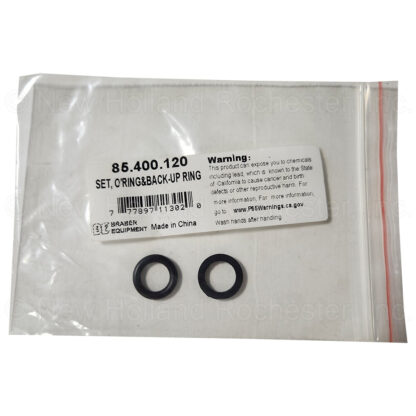 New Holland / BE O-Ring & Back-Up O-Ring Set Part # 85.400.120