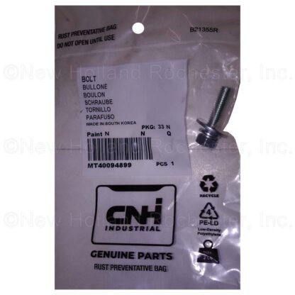 New Holland Bolt Part # MT40094899