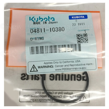 Kubota O-Ring Part # 04811-10380