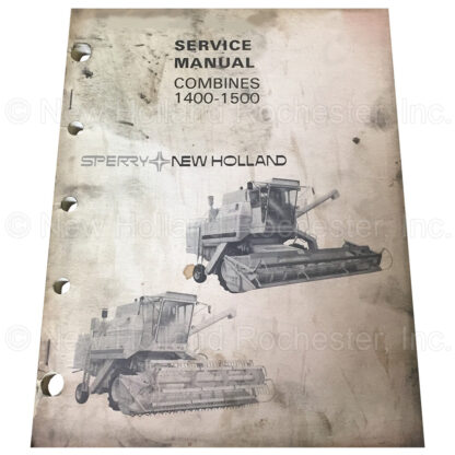 New Holland Combine Service Manual Part # 40481300