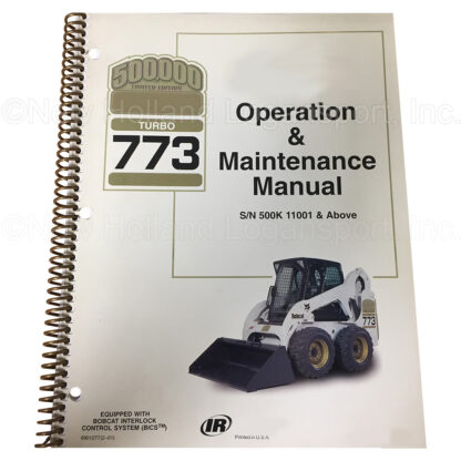 Bobcat 773 Operator Manual Part # 6901277