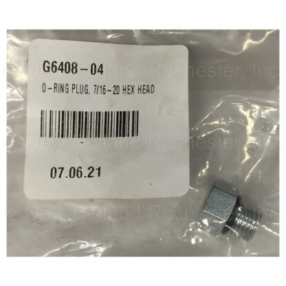 Kinze O-Ring Plug Part # G6408-04