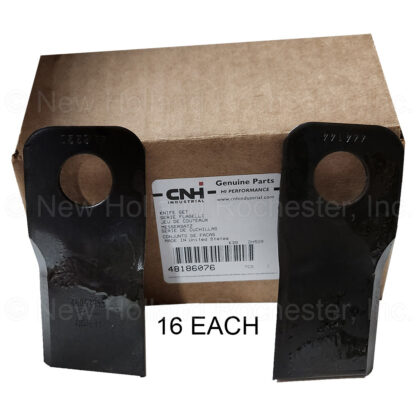 New Holland 14-Degree Knife Set (16 each) Part # 48186076