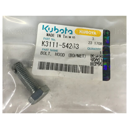 Kubota Hood Bolt Part # K3111-54263