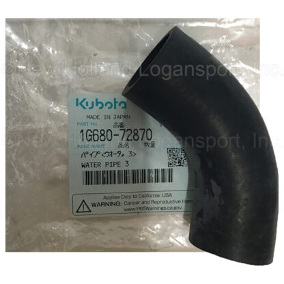 Kubota Water Pipe Part # 1G680-72870