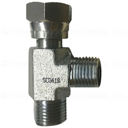 Burns 3/8" Flat Face Adapter Tee Part #  871TT06