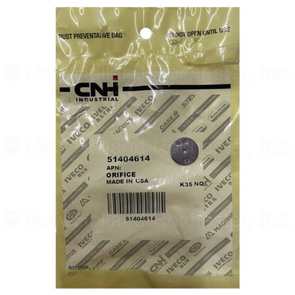 New Holland Orifice Part # 51404614