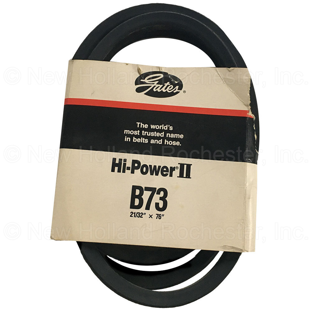 Burns V Belt Part B73 New Holland Rochester