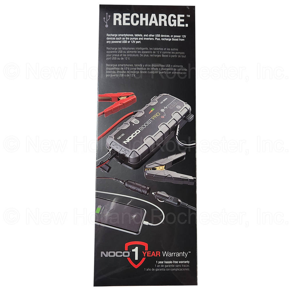 NOCO Boost Pro 12V 3000A Jump Starter Part # GB150 - Image 7