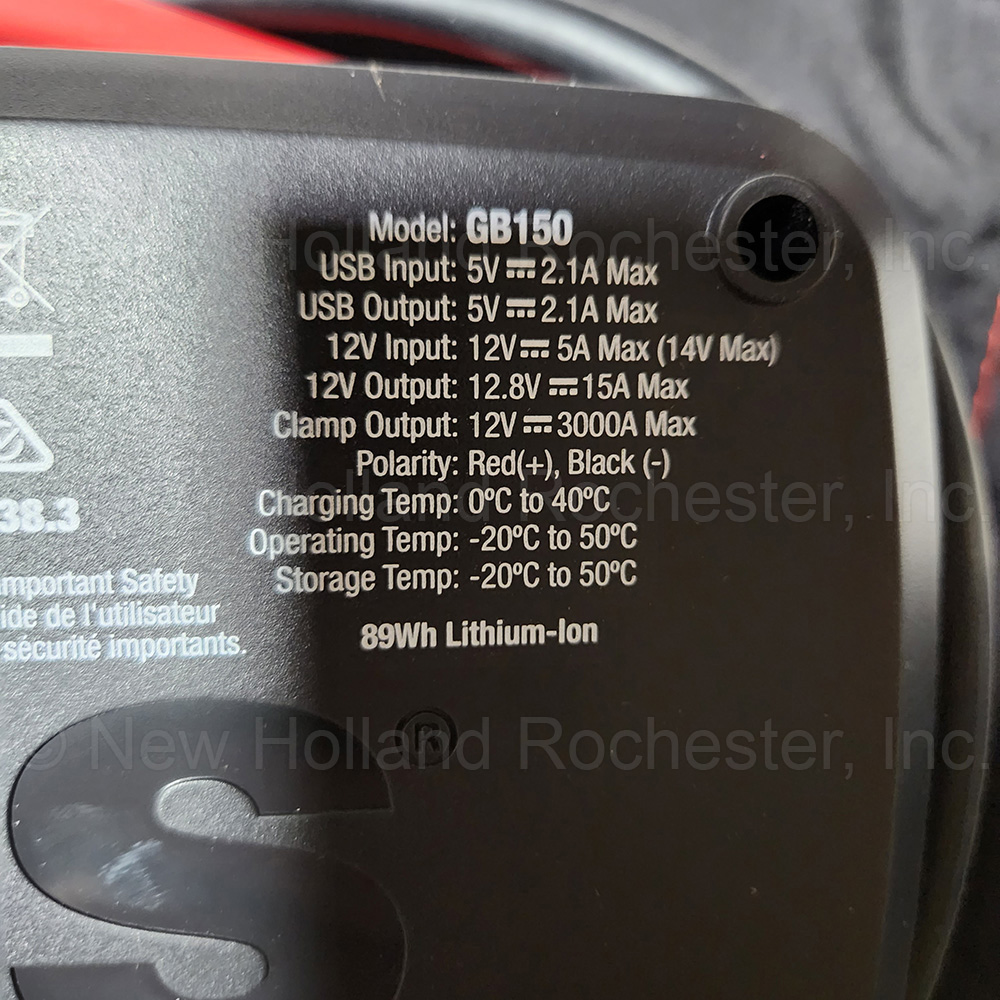 NOCO Boost Pro 12V 3000A Jump Starter Part # GB150 - Image 9