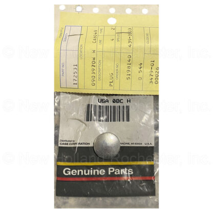 New Holland Plug Part # 172531
