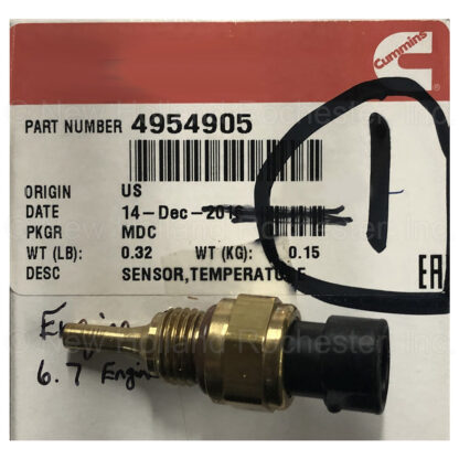Cummins Coolant Temperature Sensor Part # 4954905