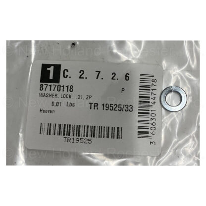 Kuhn Lock Washer Part # 87170118