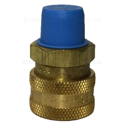 Burns 3/8" Full Flow Brass Q.D. Coupler Part # BST-3