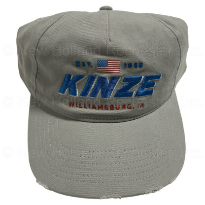 Kinze Distressed Gray Hat Part # KZ21A-H74