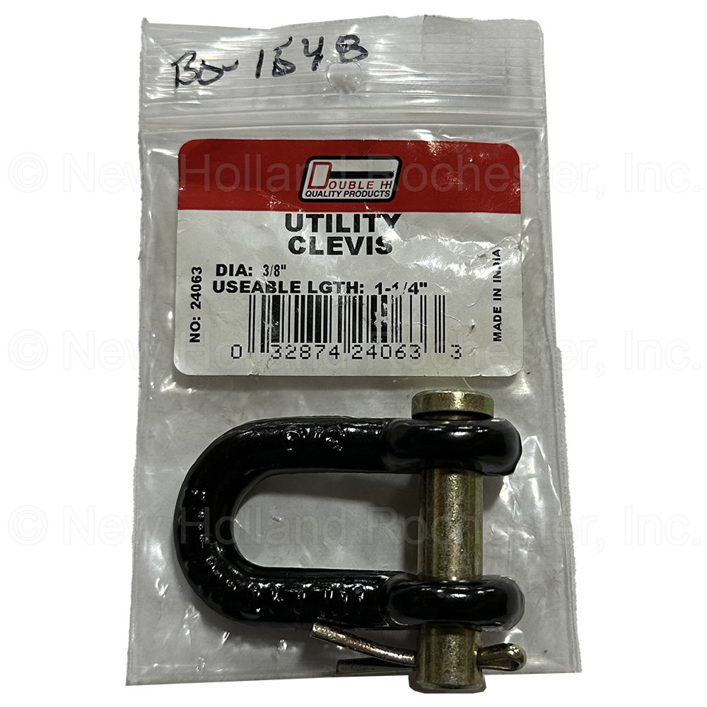 Double HH 3/8" Utility Clevis (Ref # 24063) Part # BO-1548