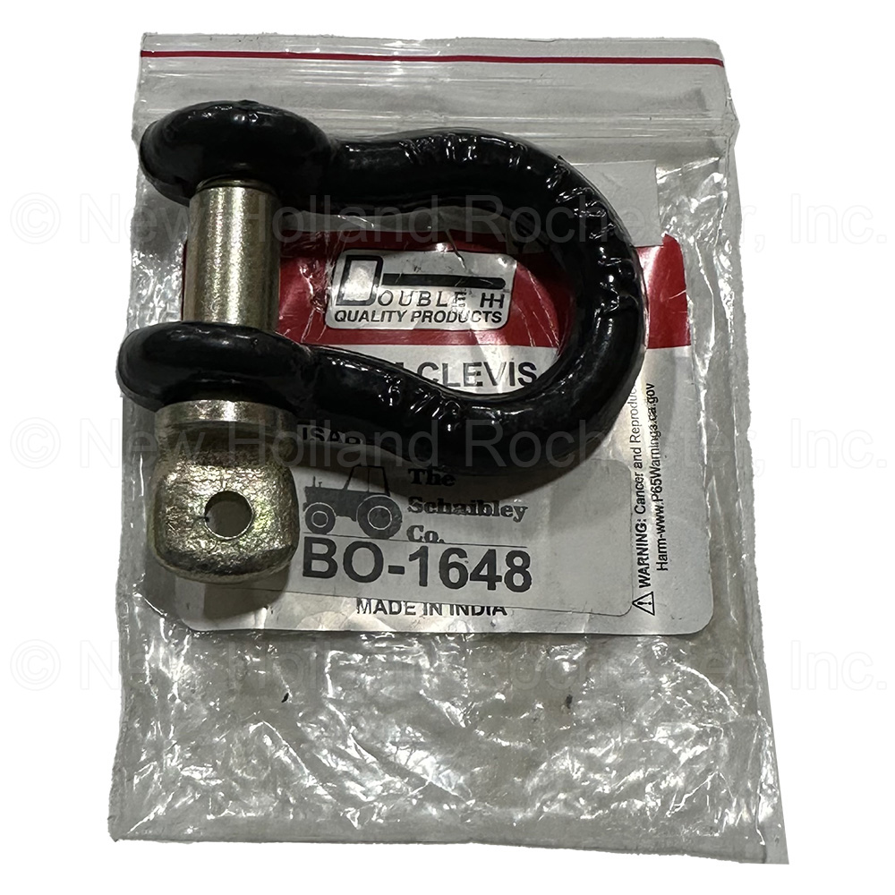 Double HH 3/8" Screw Pin Clevis (Ref # 24043) Part # BO-1648