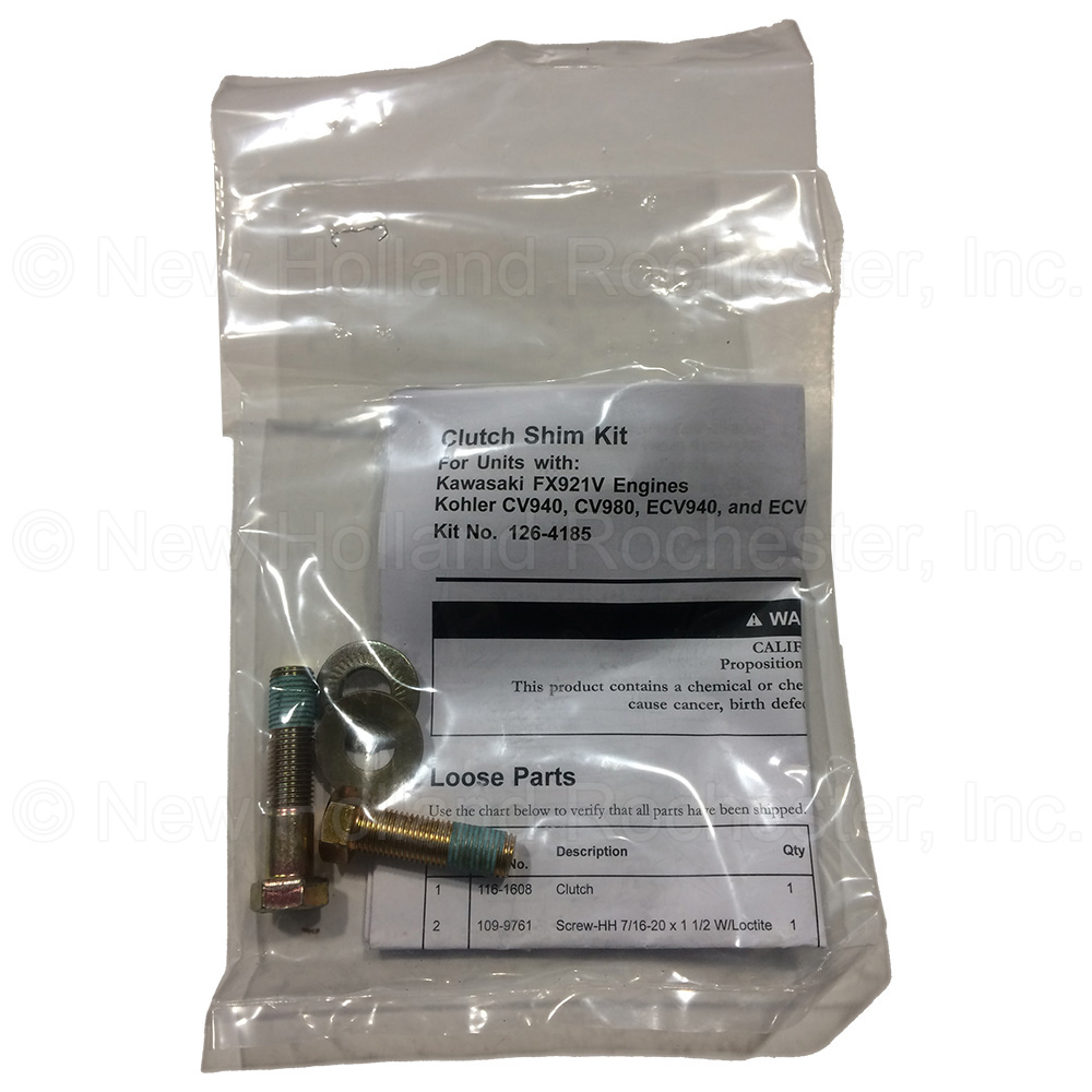 Exmark Clutch Kit Part # 126-4185 - Image 3