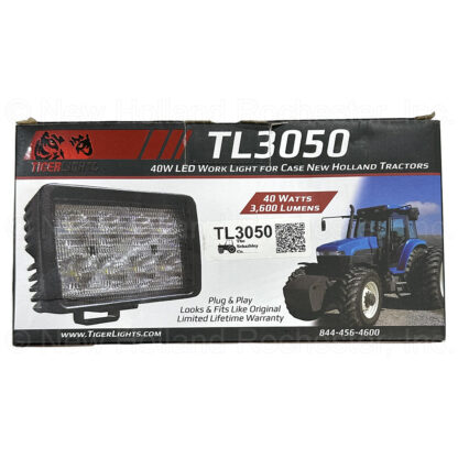 Tiger Lights 40W LED Work Light for New Holland Tractors Part # TL3050
