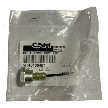 New Holland Bolt Part # MT40400407