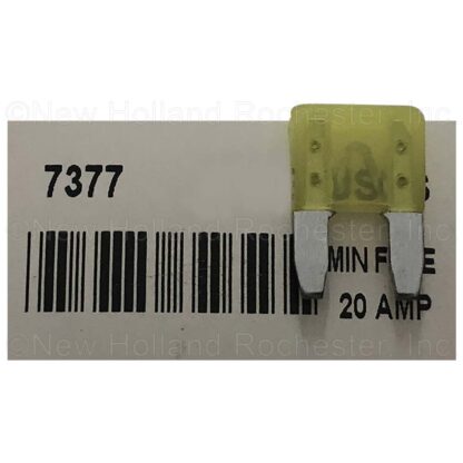 20 Amp Automotive Mini Fuse Part # 7377