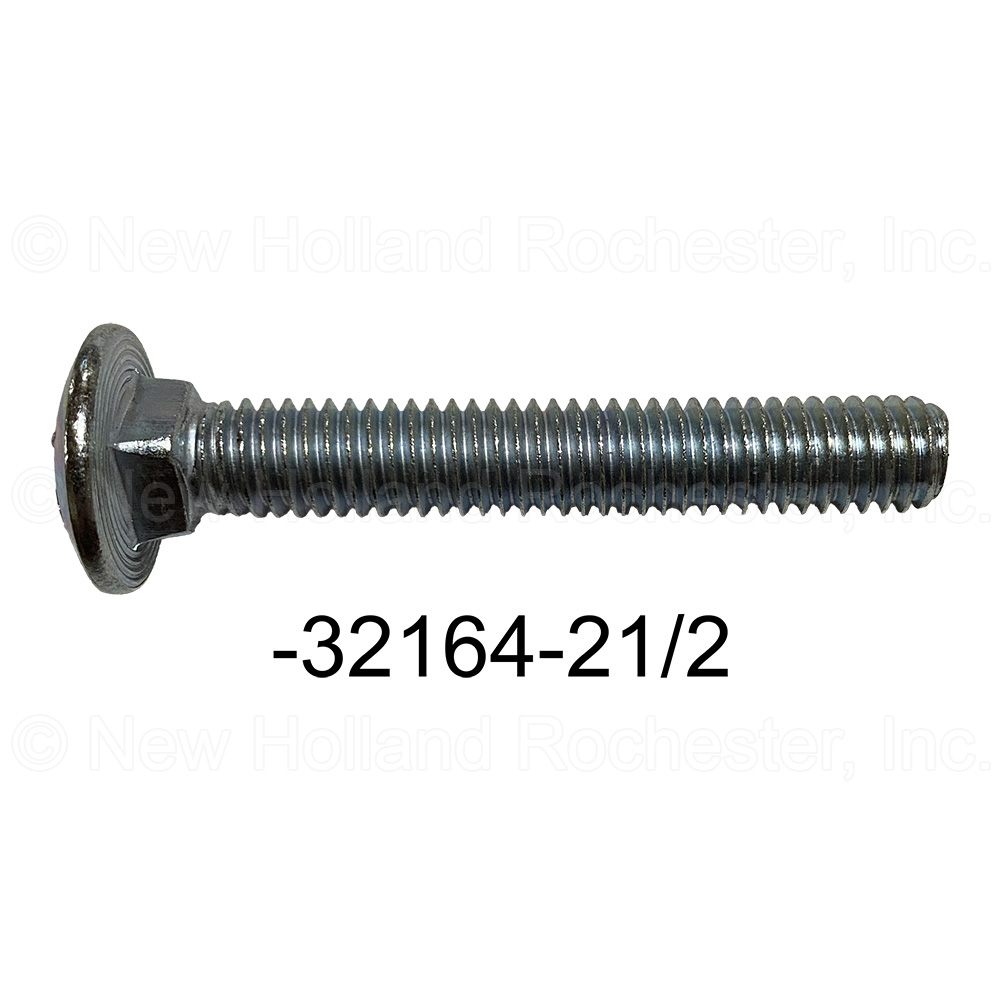 2-1/2" x 3/8-16 Carriage Bolt Part # -32164-21/2