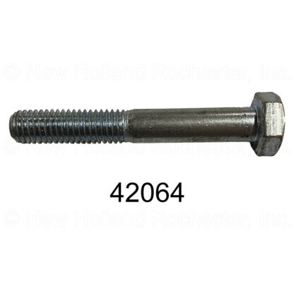 M8 x 1.25 x 55mm Hex Screw Part # 42064