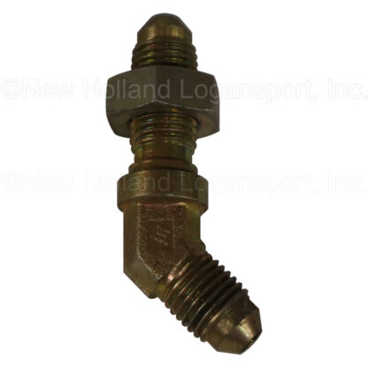 Burns Adapter 45 Degree Bulkhead Male JIC Part # 854BHFS4