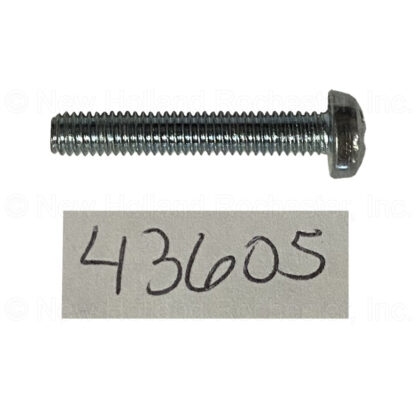 M4x0.7 x 25.00mm Machine Screw Part # 43605