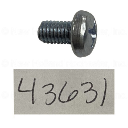 M6x1 x 10.00 mm Machine Screw Part # 43631