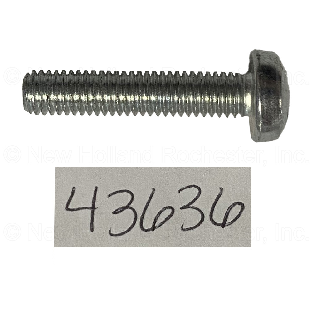 M6x1 x 30.00 mm Machine Screw Part # 43636