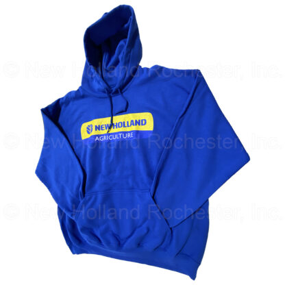New Holland Men's 2XL Blue Hooded Sweatshirt Part # BLUEHOODIE-2X