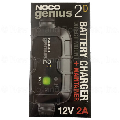 NOCO 12V 2A Direct-Mount Battery Charger & Maintainer Part # GENIUS2D