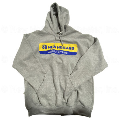 New Holland Men's Medium Gray Hooded Sweatshirt Part # GRAYHOODIE-M