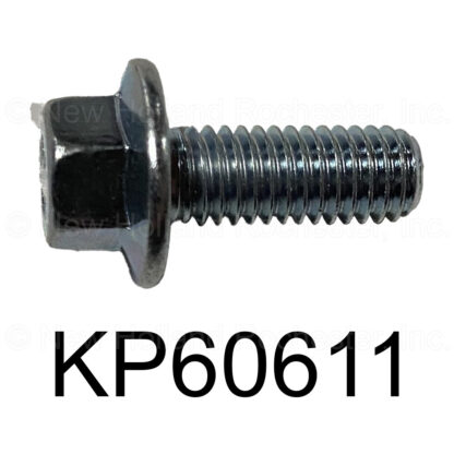 M6 x 1 Metric,16 mm Smooth Flange Bolt Part # KP60611