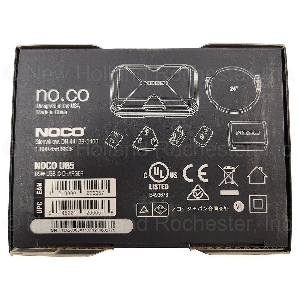 NOCO 65W USB-C Charger Part # U65 - Image 5