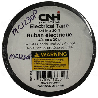 New Holland 3/4" x 20ft Electrical Tape Part # MC1230P