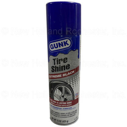 Gunk Extreme Black Tire Shire 15oz Spray Can Part # RSTS15