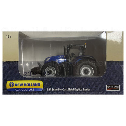 New Holland 1/64 Scale T7.315 Blue Power Tractor Toy Part # ZJD1903