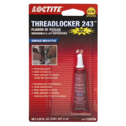 LOCTITE Threadlocker 243 6ml Bottle Part # BC1330799