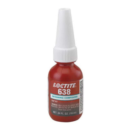 LOCTITE 638 Retaining Compound 10ml Bottle Part # BC1835937