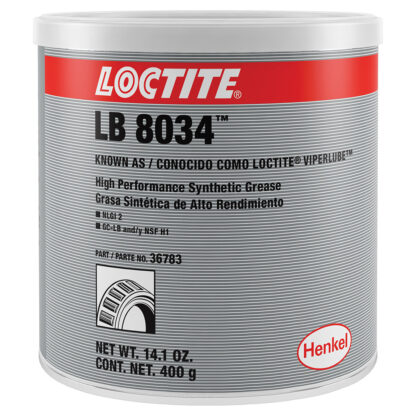LOCTITE LB 8304 High Performance Synthetic Grease 400gm Container Part # BL457458N