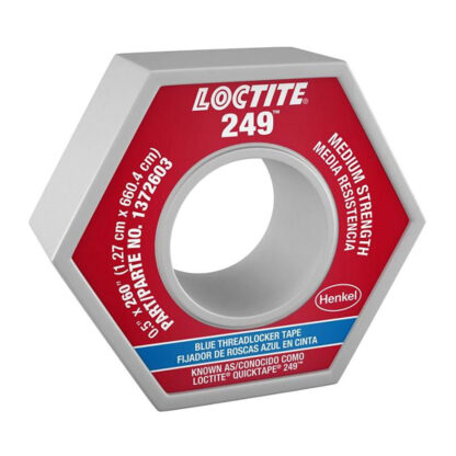 LOCTITE Quicktape 249 Blue Threadlocker Tape Part # MC1372603