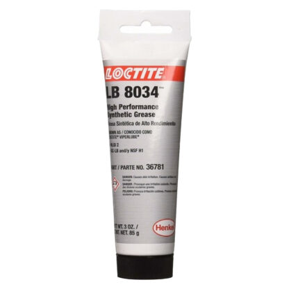 LOCTITE LB 8304 High Performance Synthetic Grease 3oz. Tube Part # MCC36781