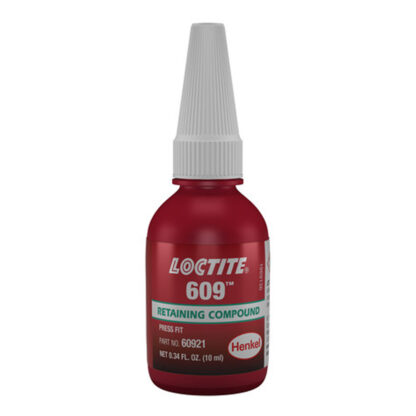LOCTITE 609 Retaining Compound 10ml Bottle Part # MCC60921